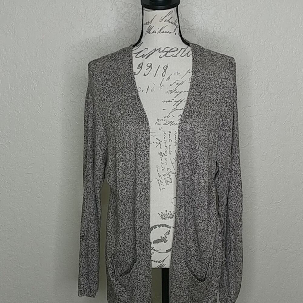 Soft Joie Open Front Cardigan Brown Size M